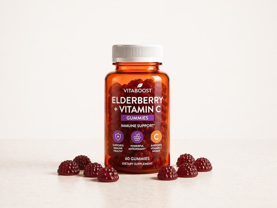 Elderberry + Vitamin C Gummies