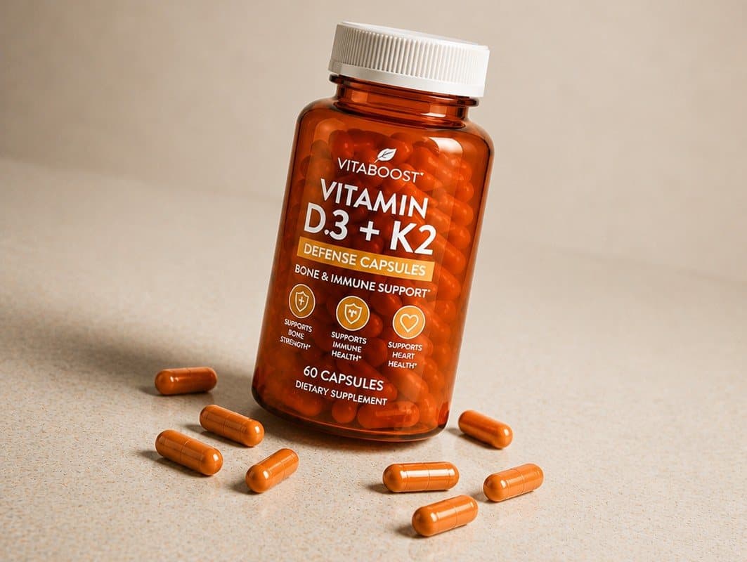 Vitamin D3 + K2 Defense Capsules — image 3